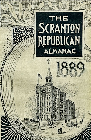 1889 Scranton Republican Almanac